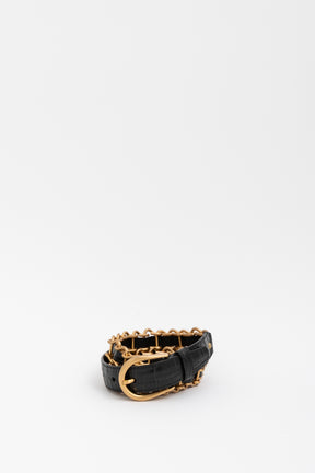 Embossed Chain Belt