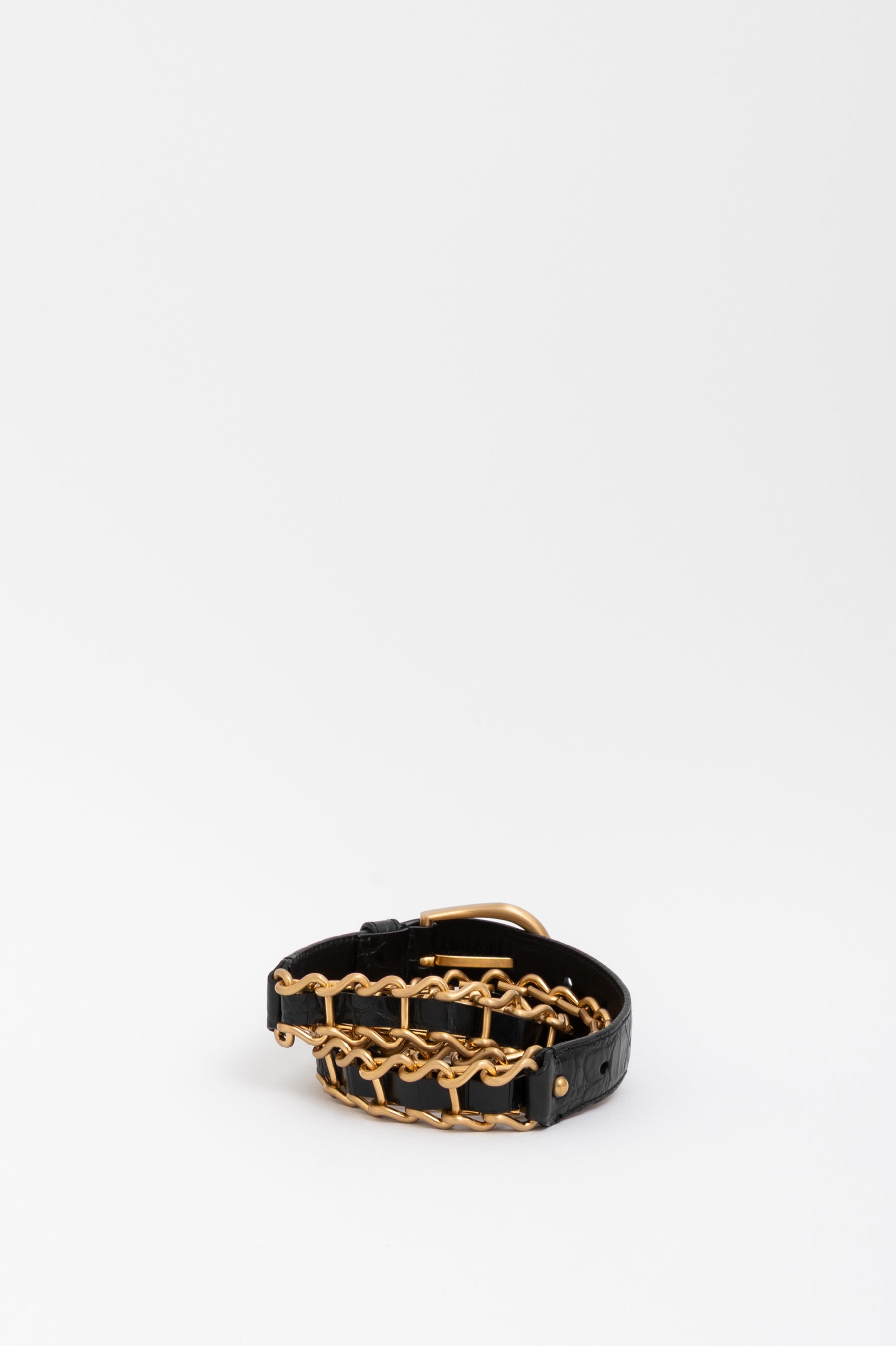 Embossed Chain Belt
