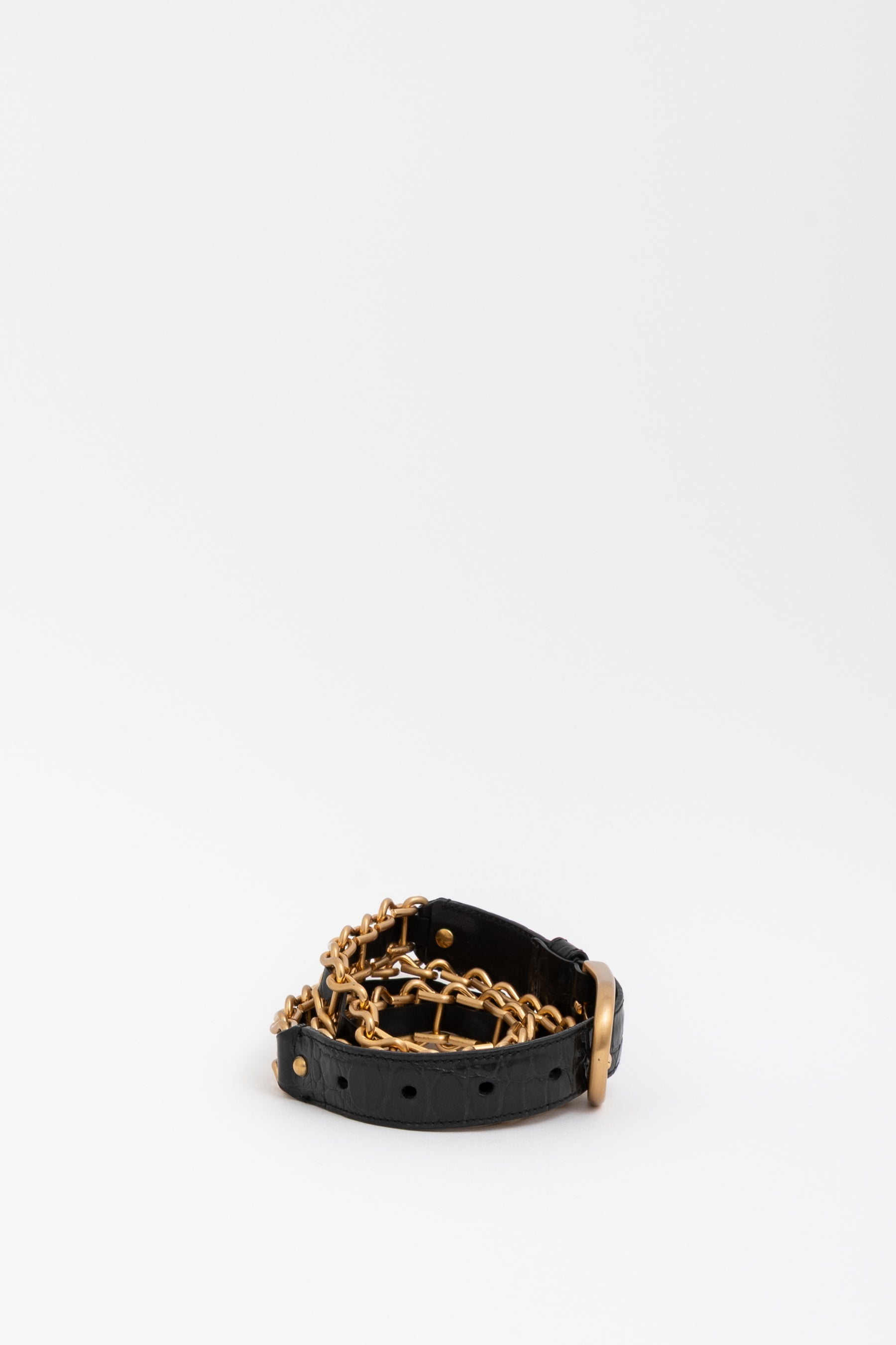Embossed Chain Belt
