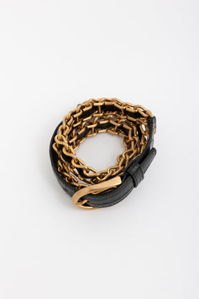 Embossed Chain Belt