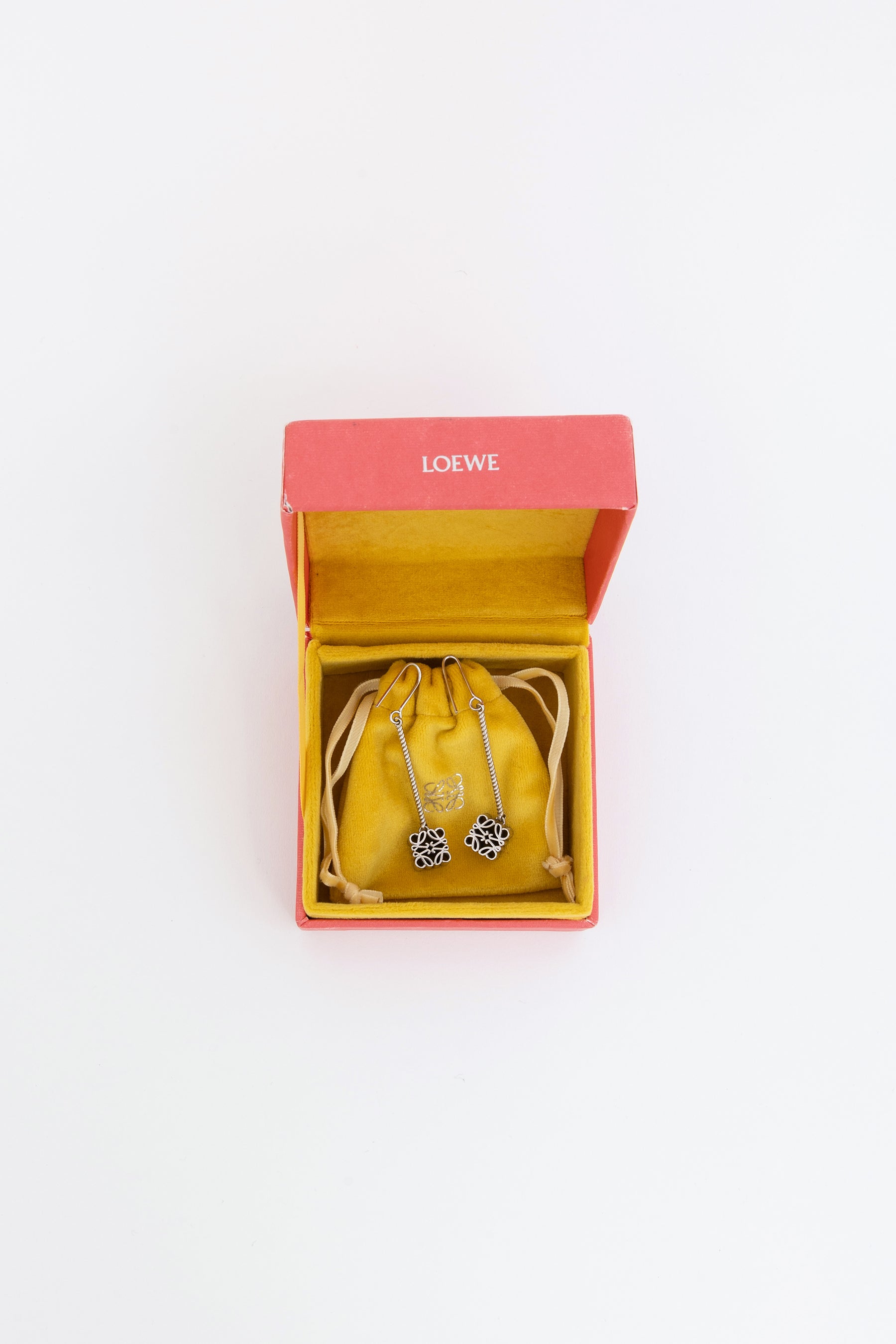 Anagram Drop Earrings