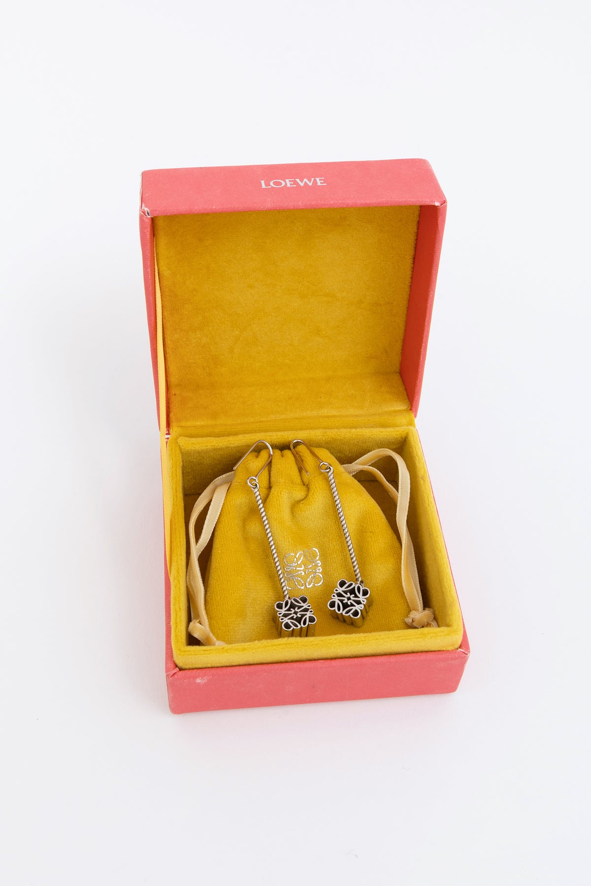 Anagram Drop Earrings