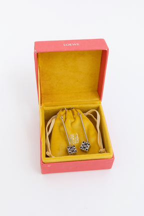 Anagram Drop Earrings
