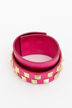 Rockstud Double Wrap Bracelet