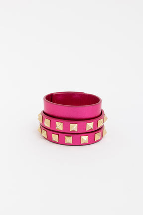 Rockstud Double Wrap Bracelet