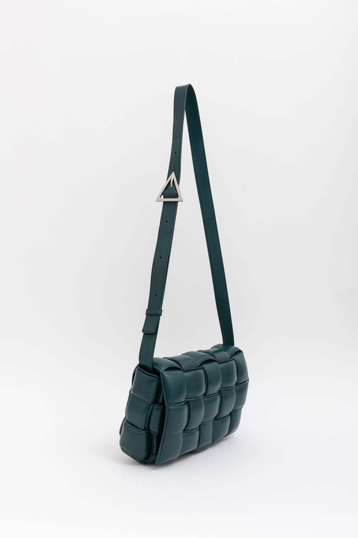 Intrecciato Padded Cassette Bag