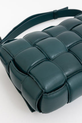 Intrecciato Padded Cassette Bag
