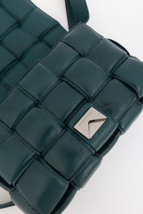 Intrecciato Padded Cassette Bag