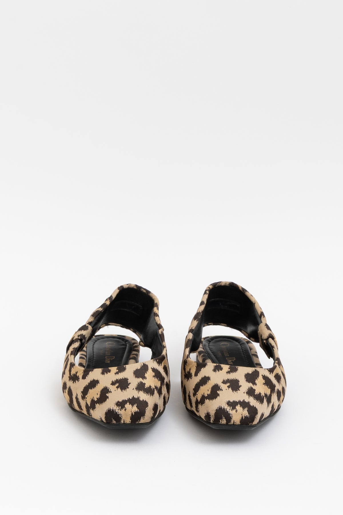 Mizza Leopard Slingback Flats