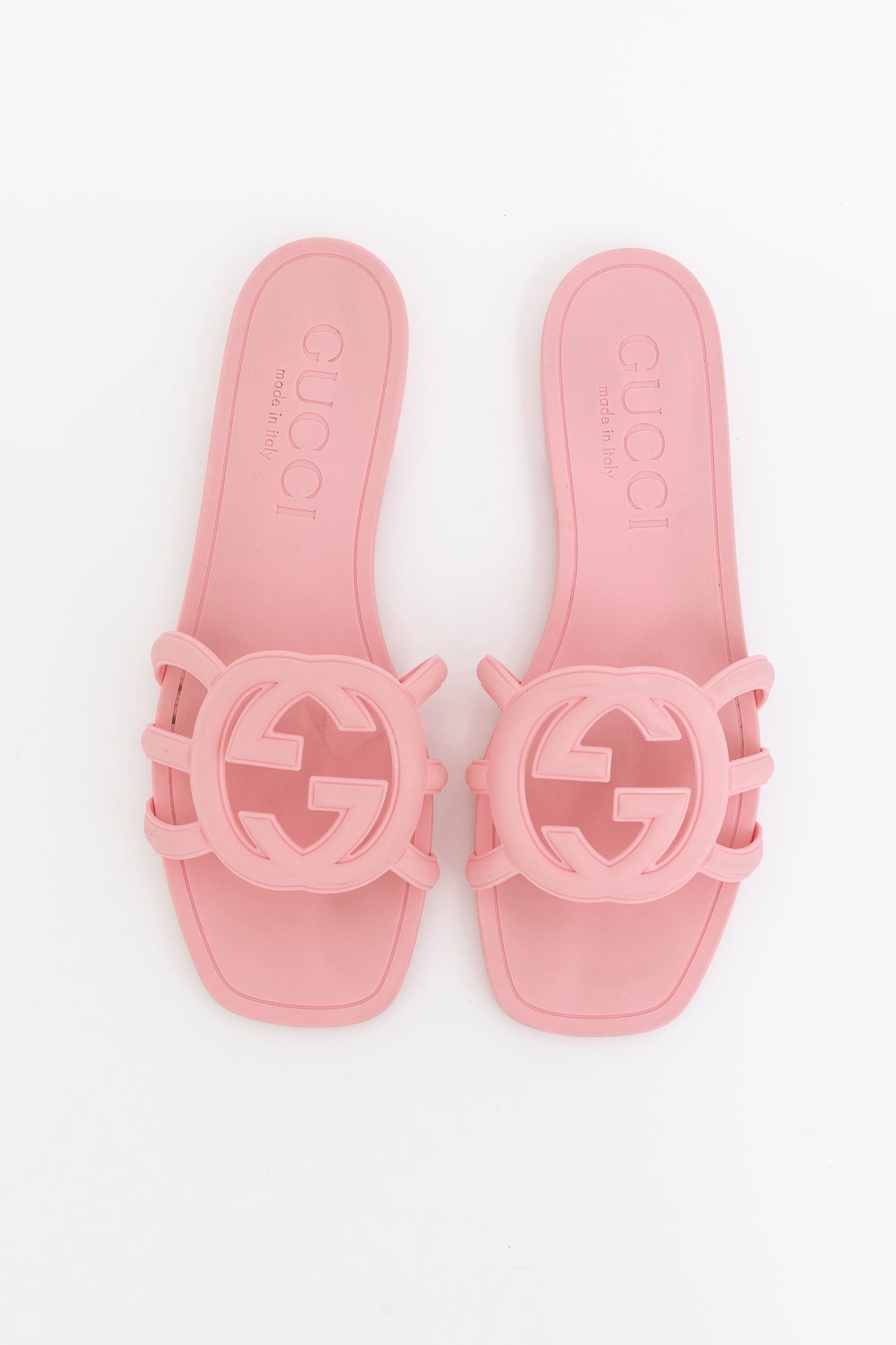Interlocking G Slide Sandals