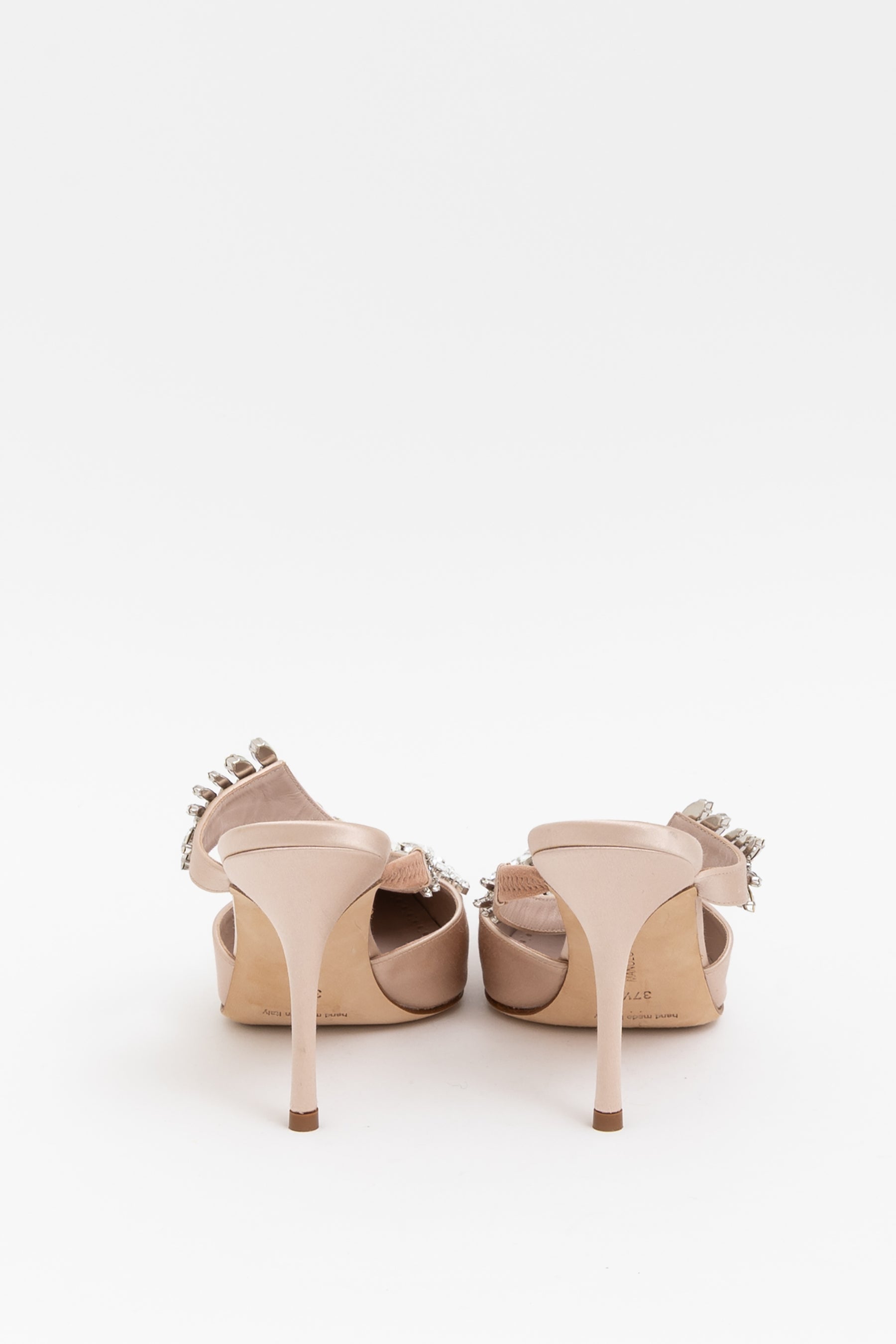 Crystal Embellished Heels
