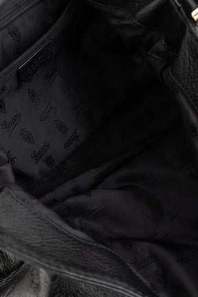 Embossed Monogram Hobo Bag