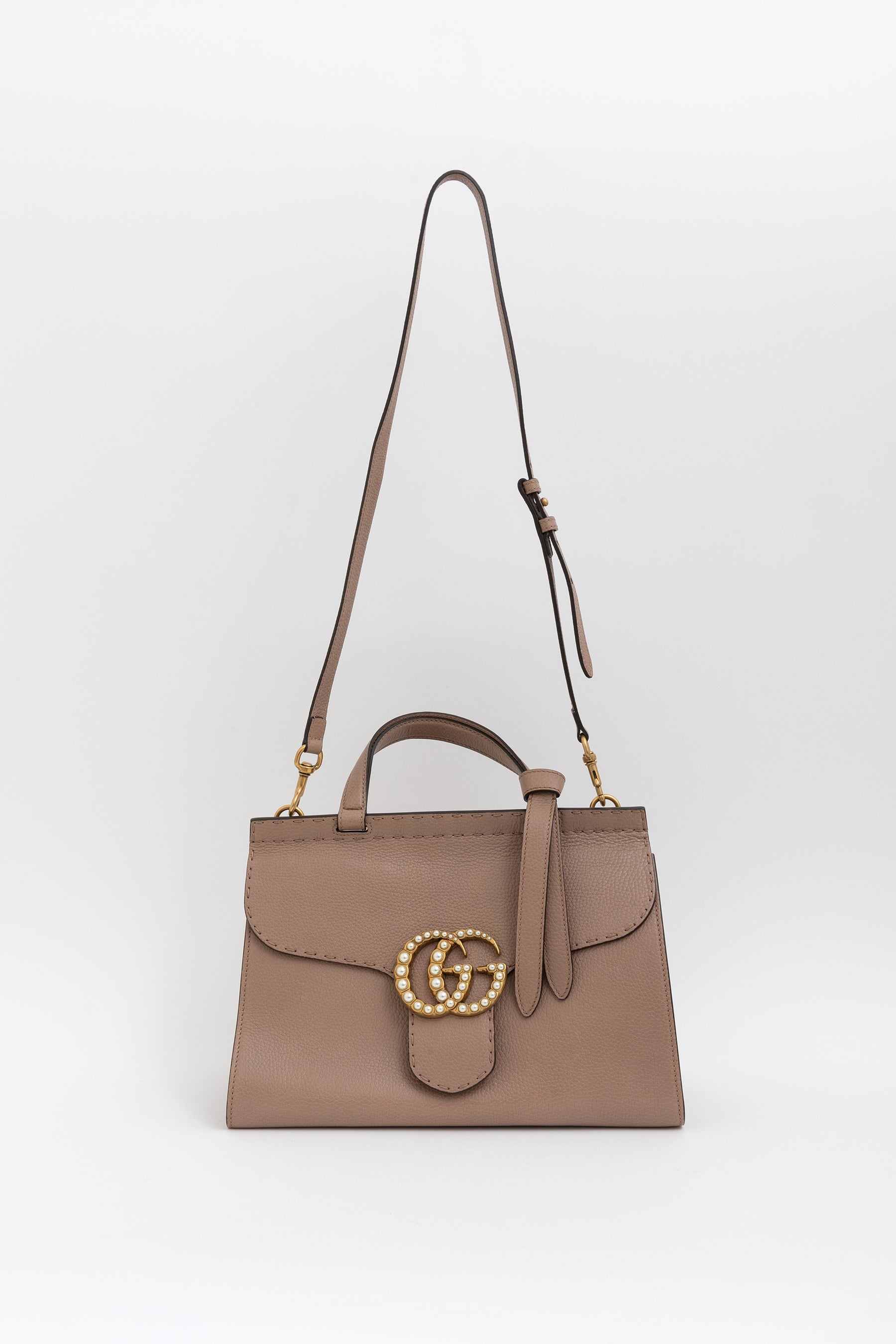 GG Marmont Small Top Handle Bag