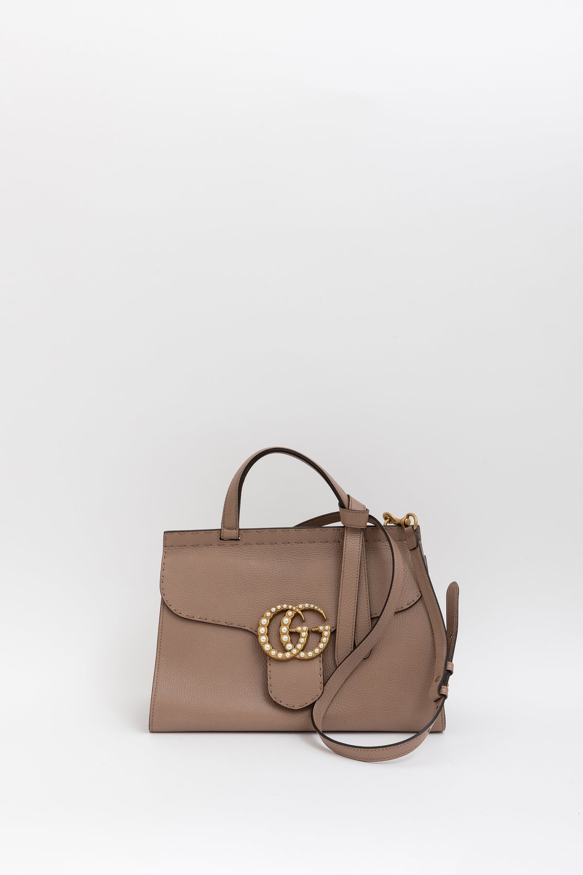 GG Marmont Small Top Handle Bag