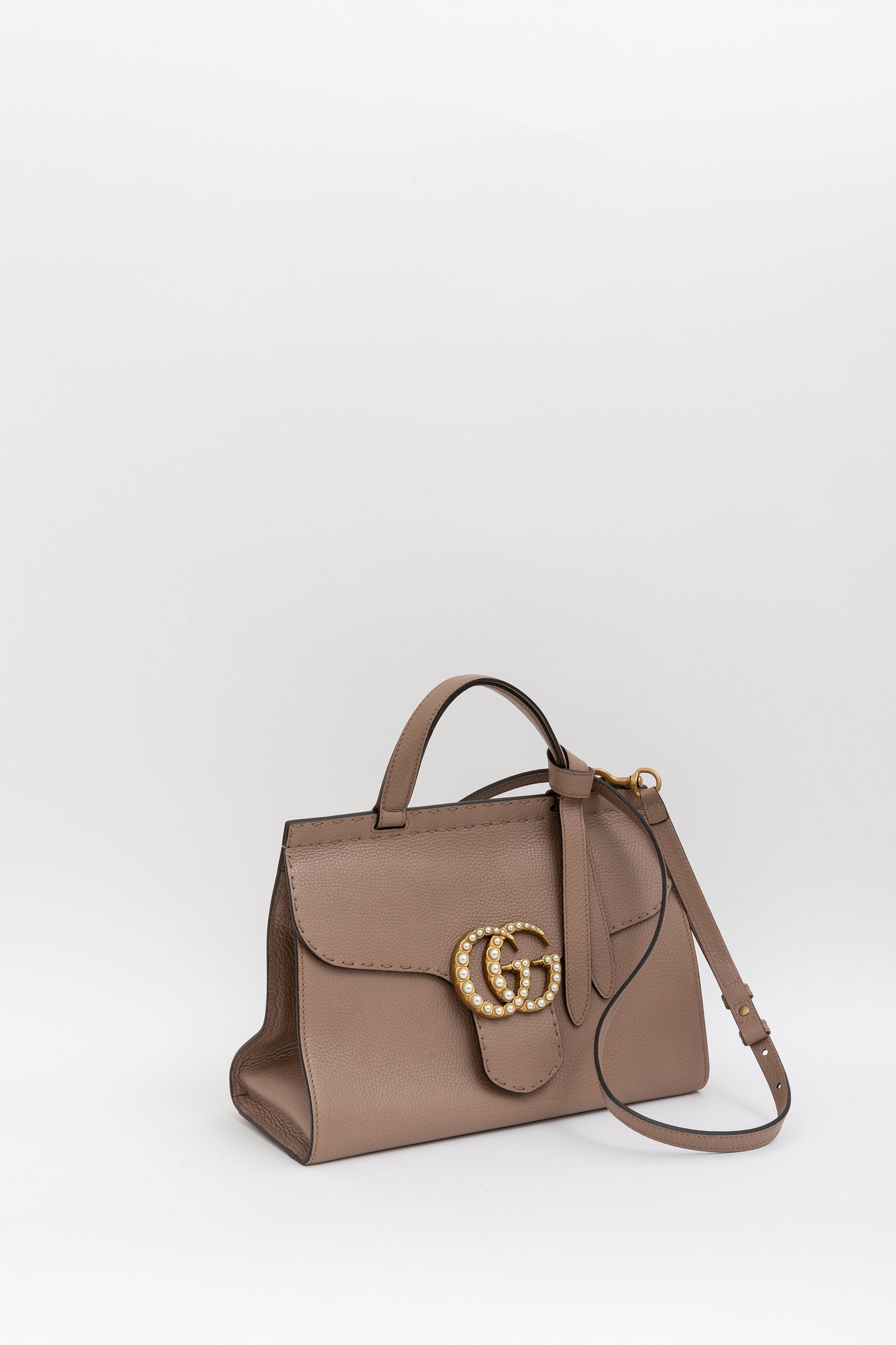 GG Marmont Small Top Handle Bag