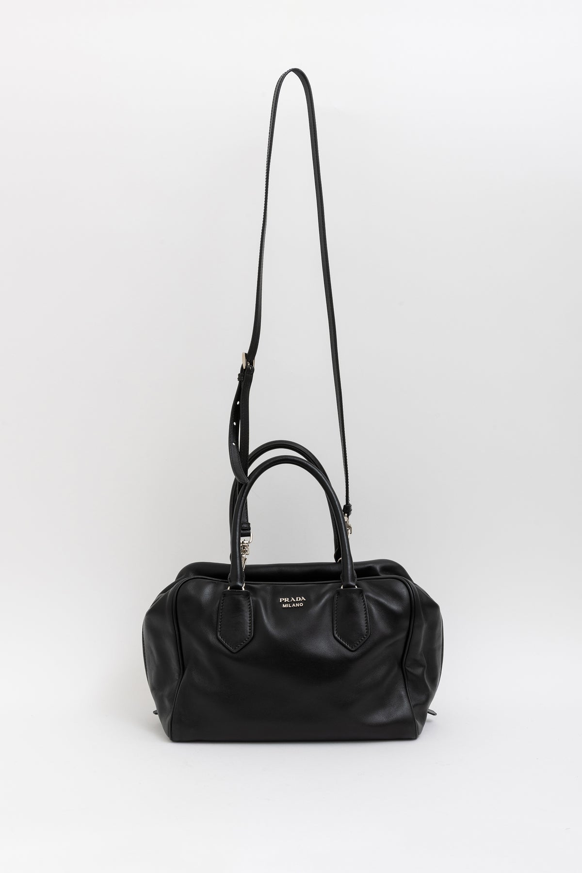 Calfskin Bauletto Bag
