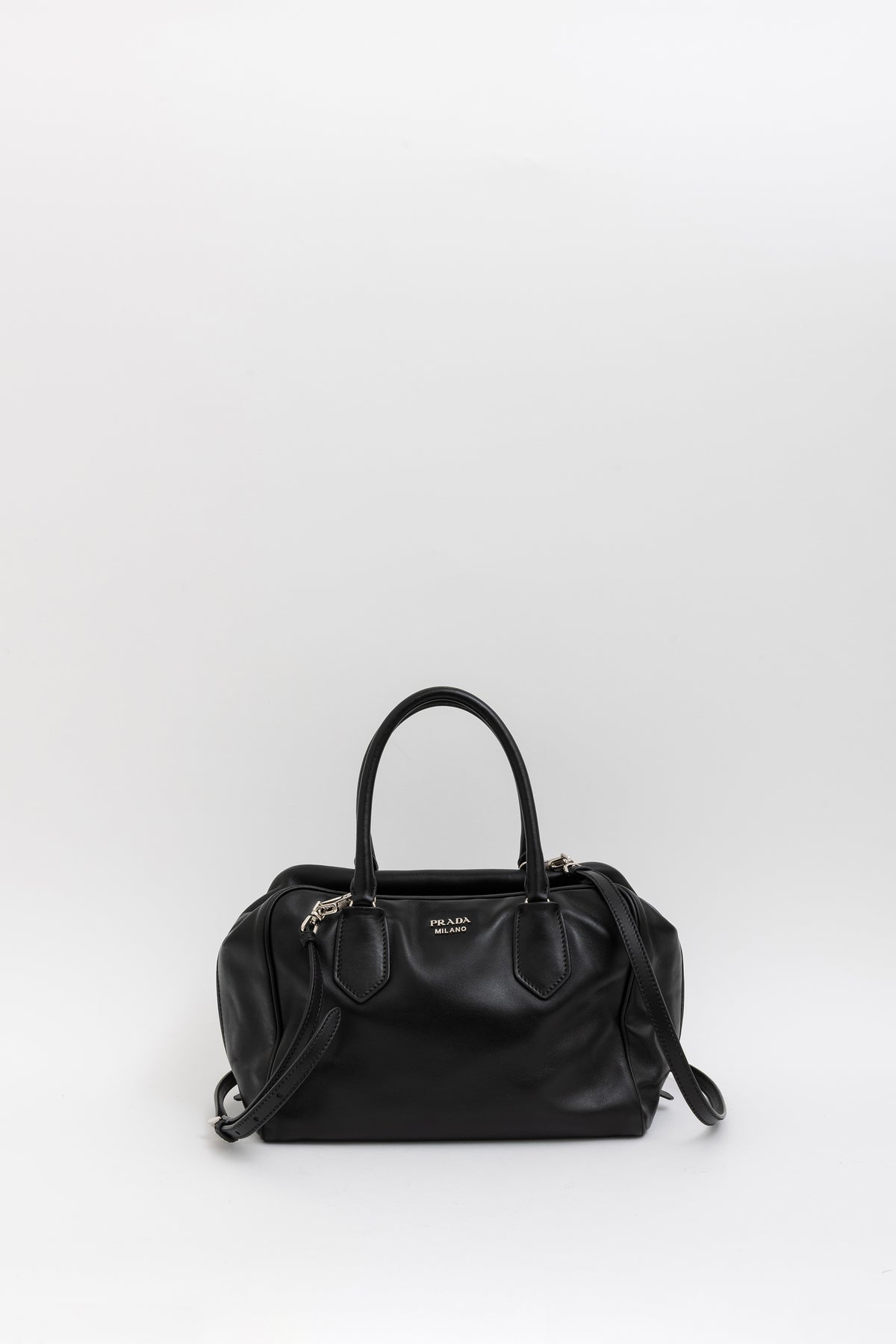 Calfskin Bauletto Bag