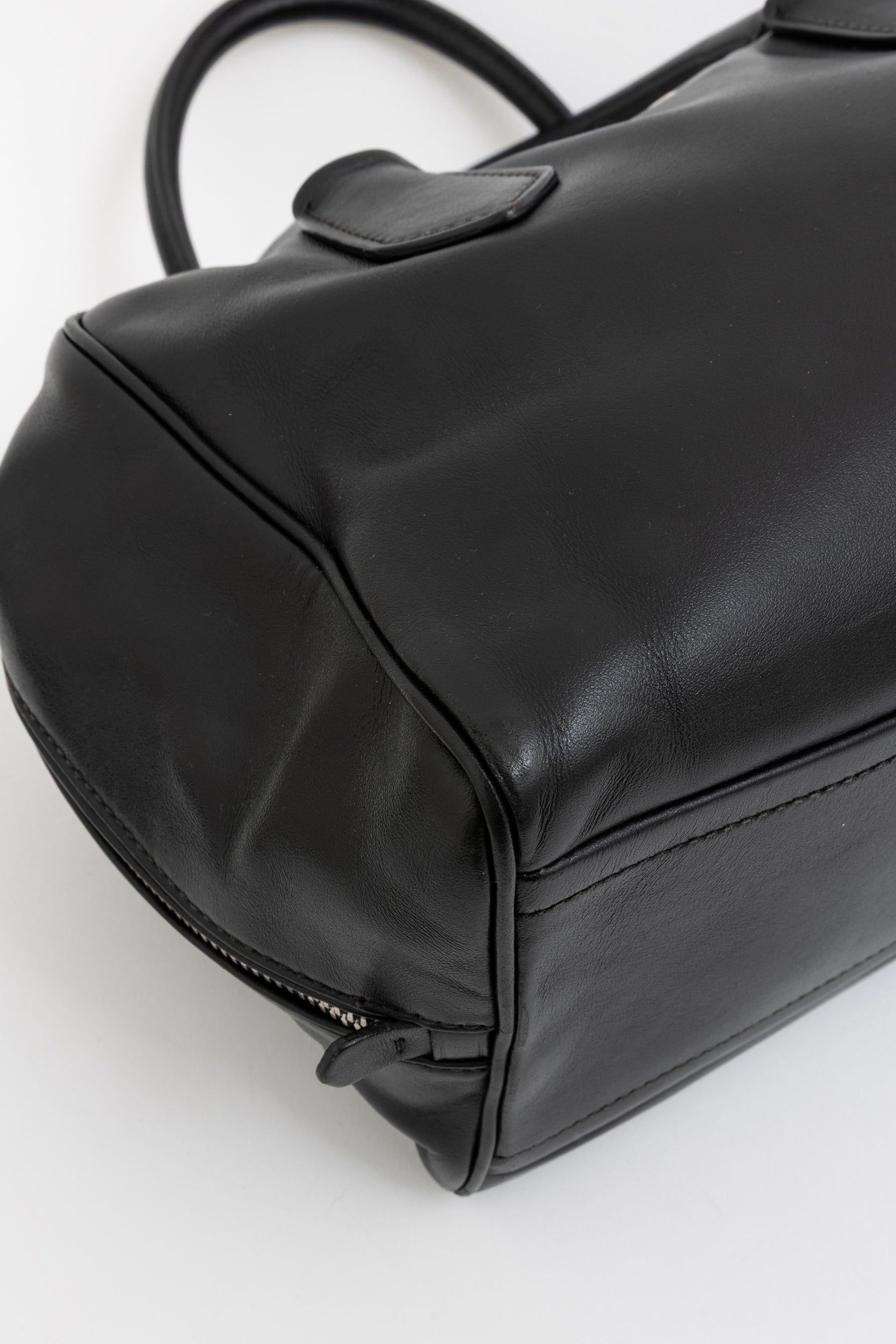 Calfskin Bauletto Bag