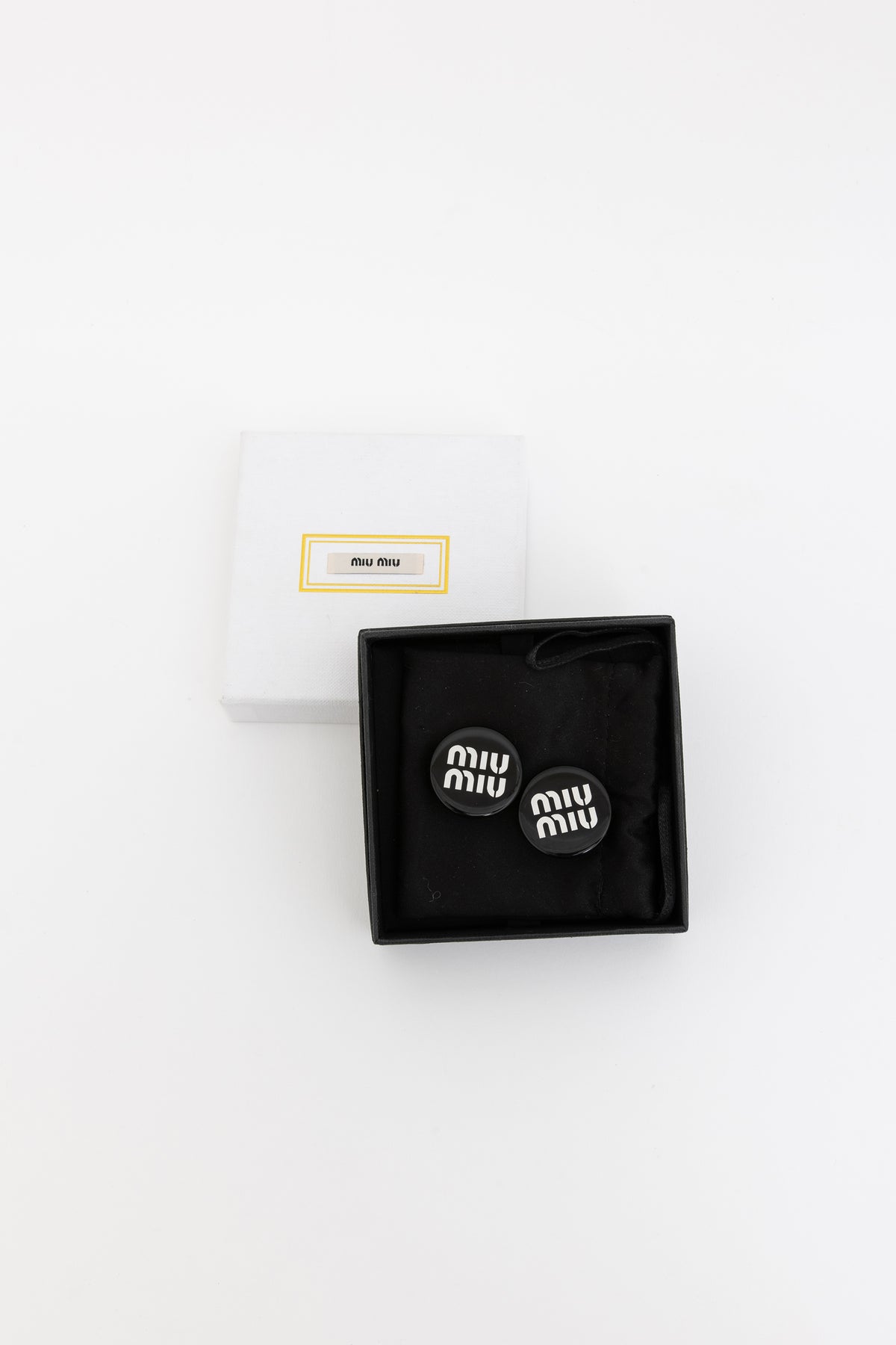 Clip-On Logo Earrings