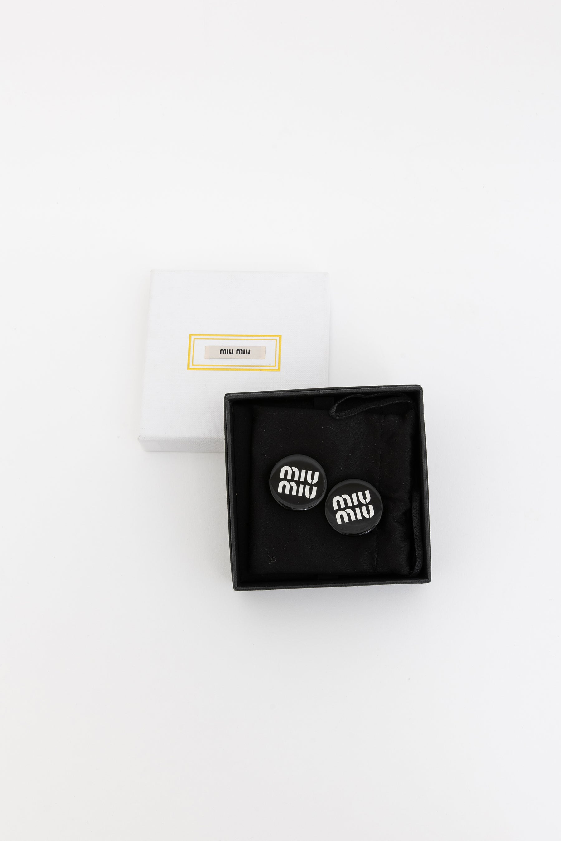 Clip-On Logo Earrings