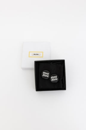 Clip-On Logo Earrings
