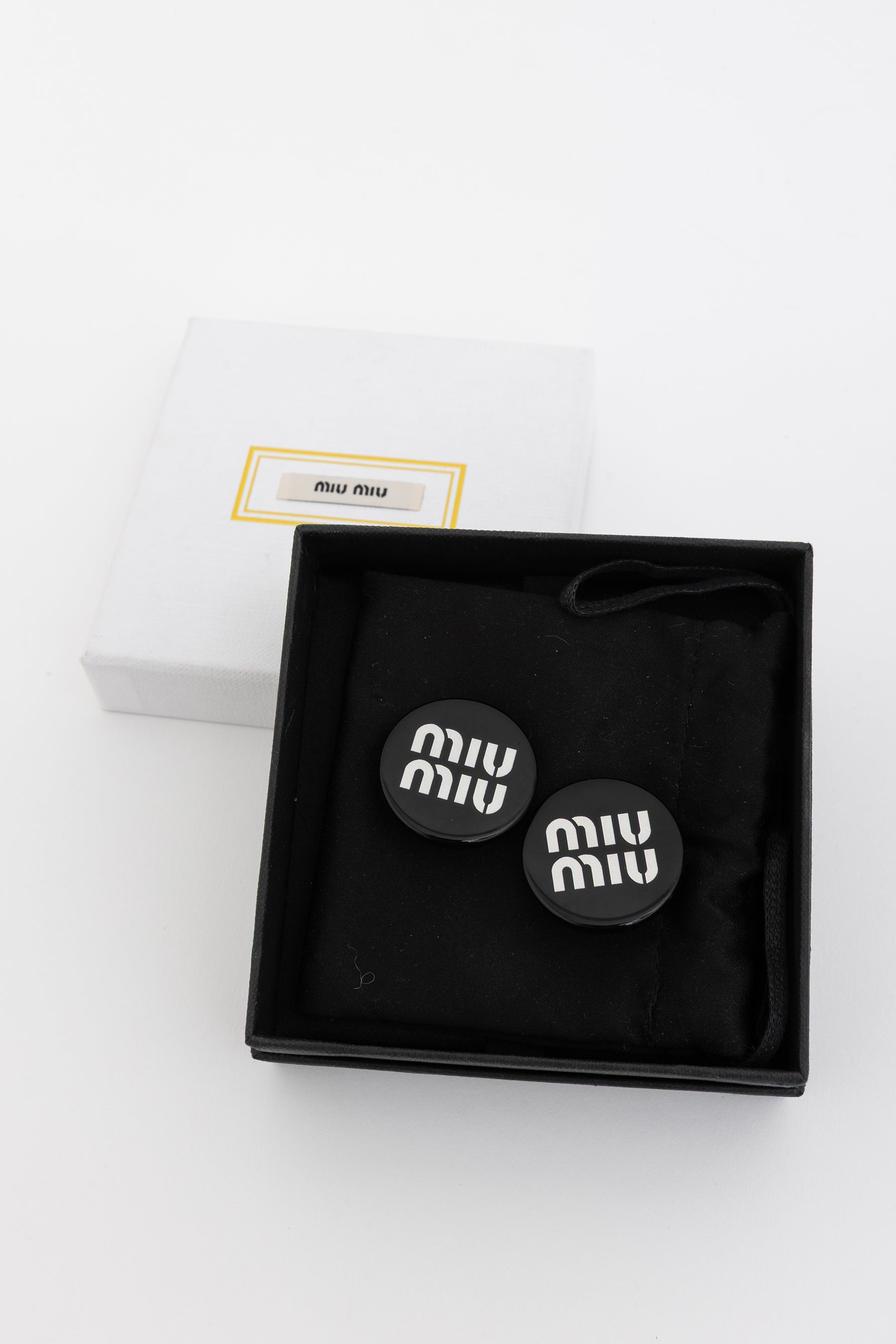 Clip-On Logo Earrings