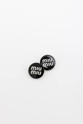 Clip-On Logo Earrings