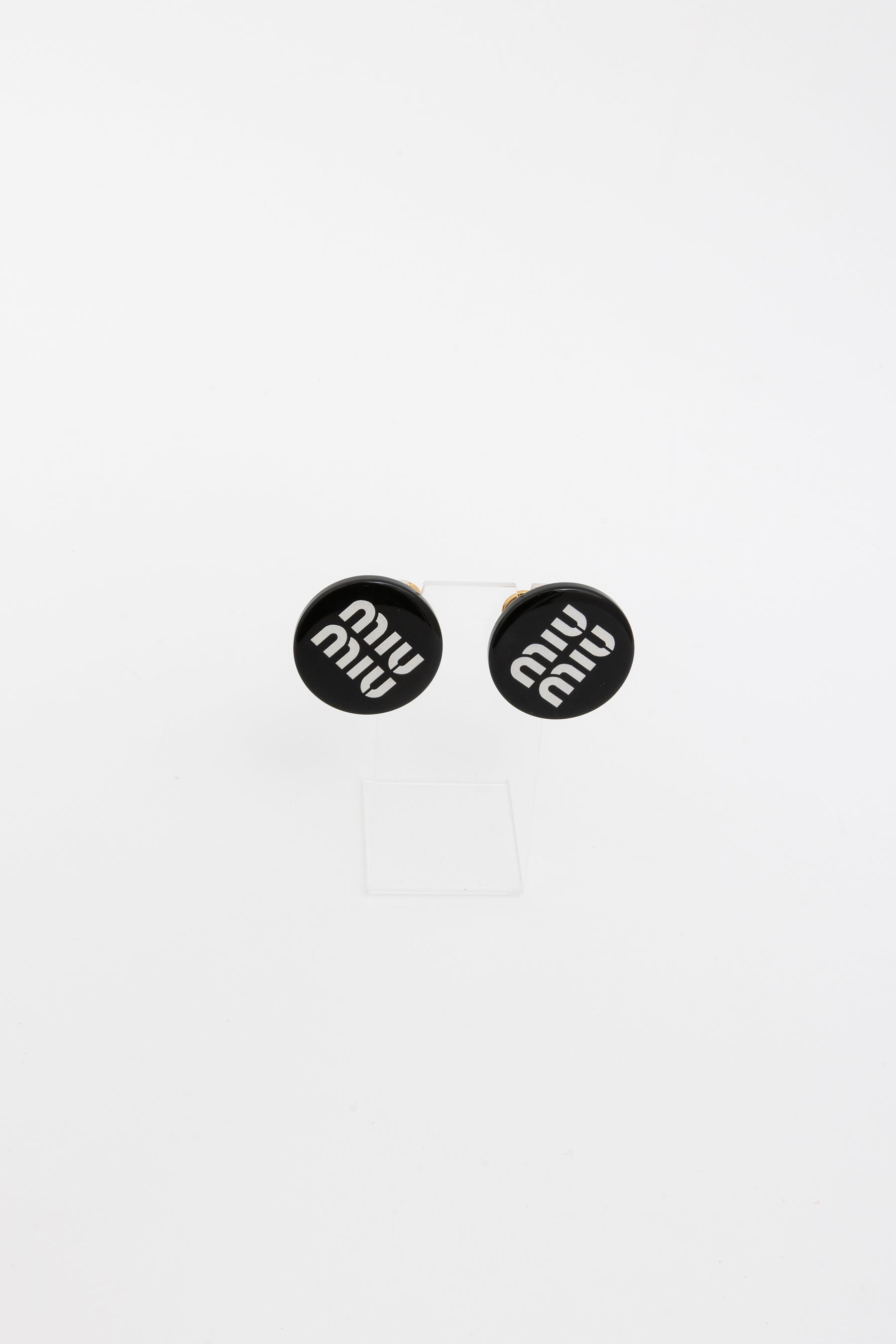 Clip-On Logo Earrings