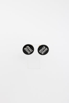Clip-On Logo Earrings