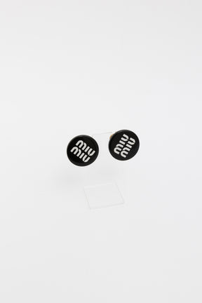 Clip-On Logo Earrings