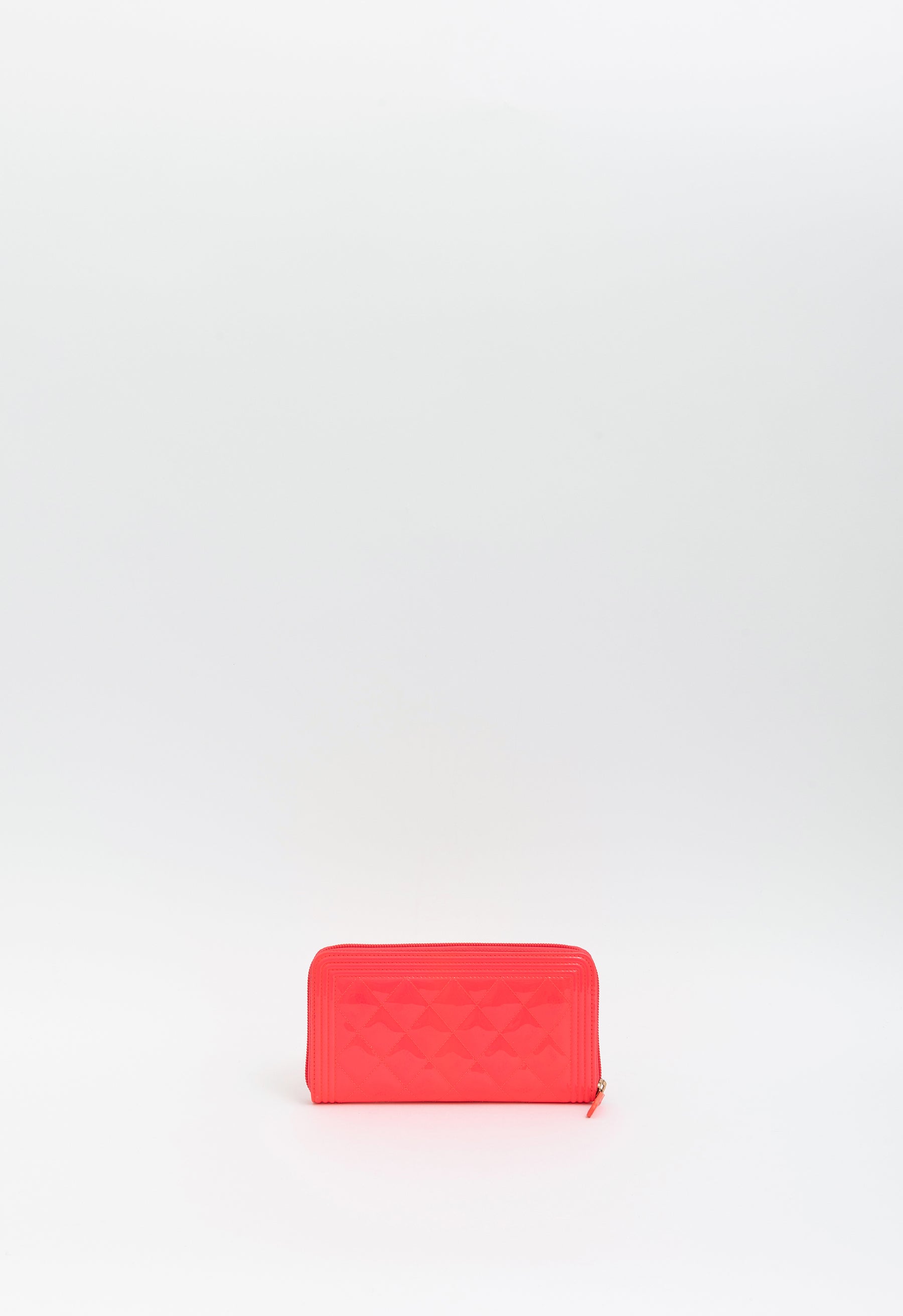 Quilted Boy Zip-Around Wallet
