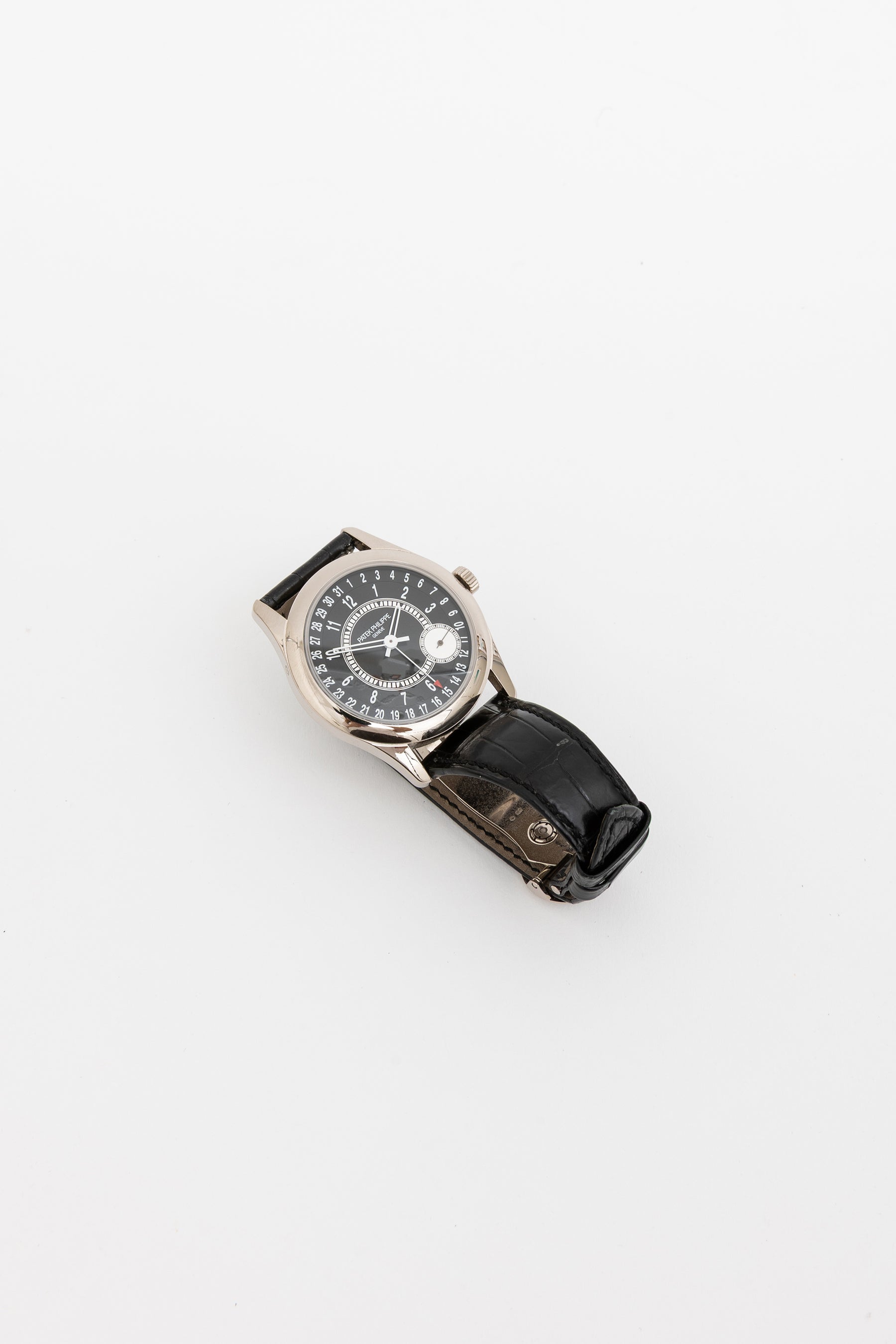 6006G-001 18k White Gold Calatrava Wristwatch