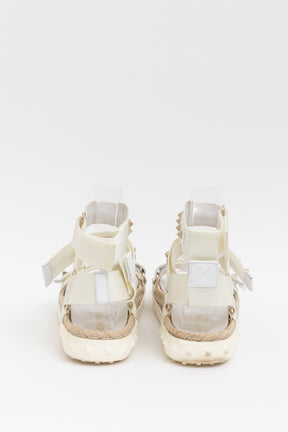 Rockstud Espadrille Sandals