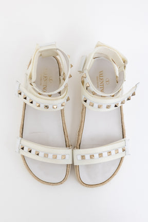 Rockstud Espadrille Sandals