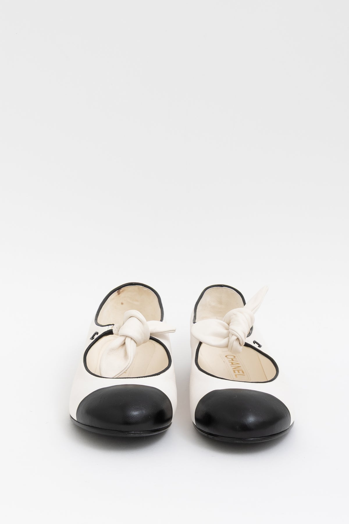 Tie Top Mary Jane Ballet Flats