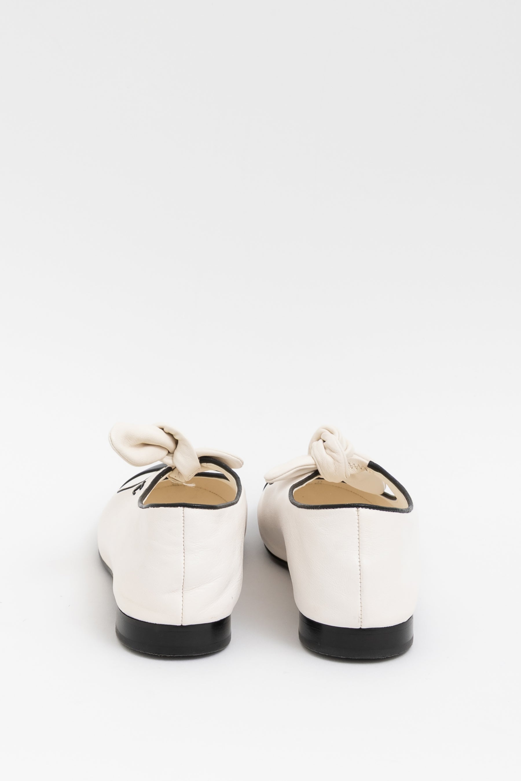 Tie Top Mary Jane Ballet Flats