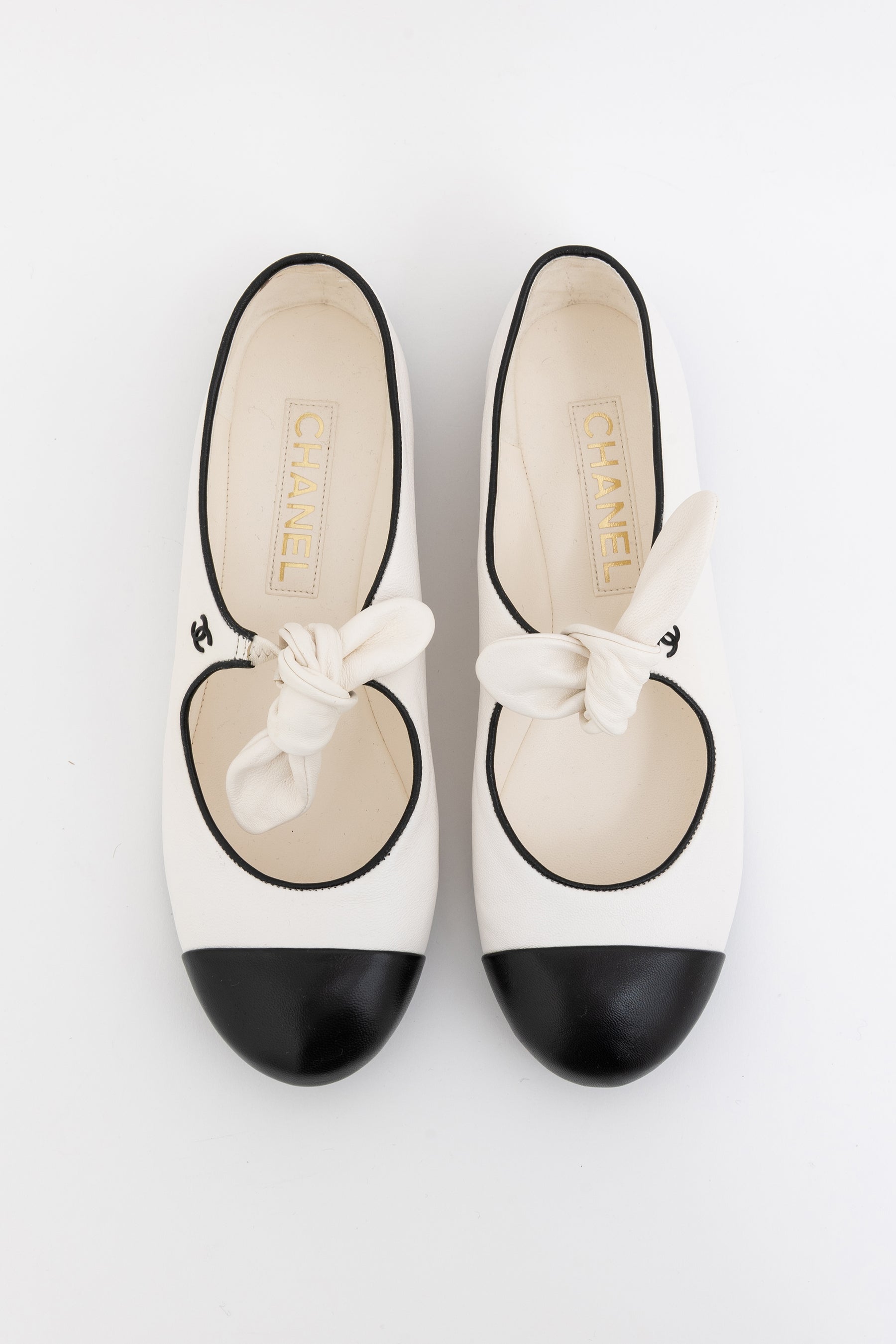 Tie Top Mary Jane Ballet Flats