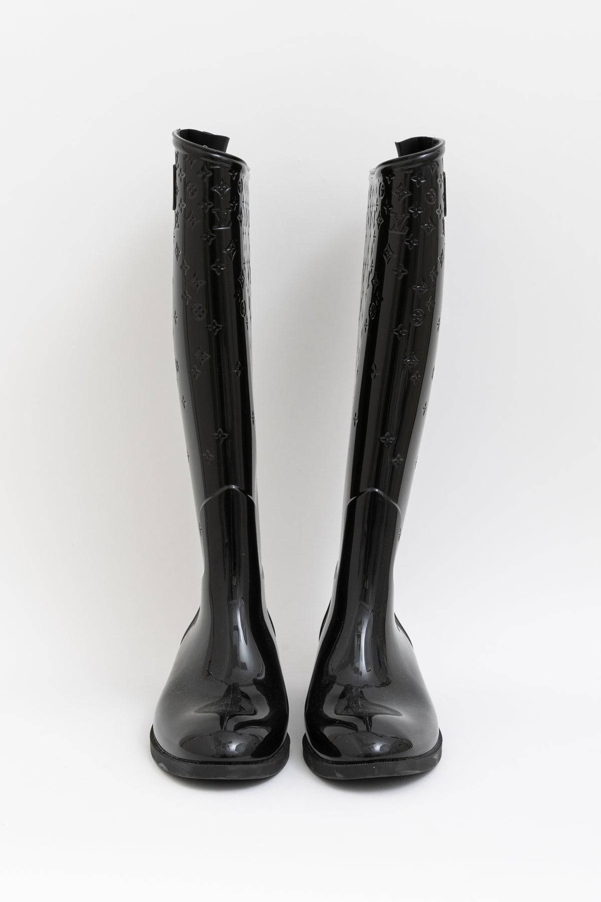 Monogram Drop Rain Boots