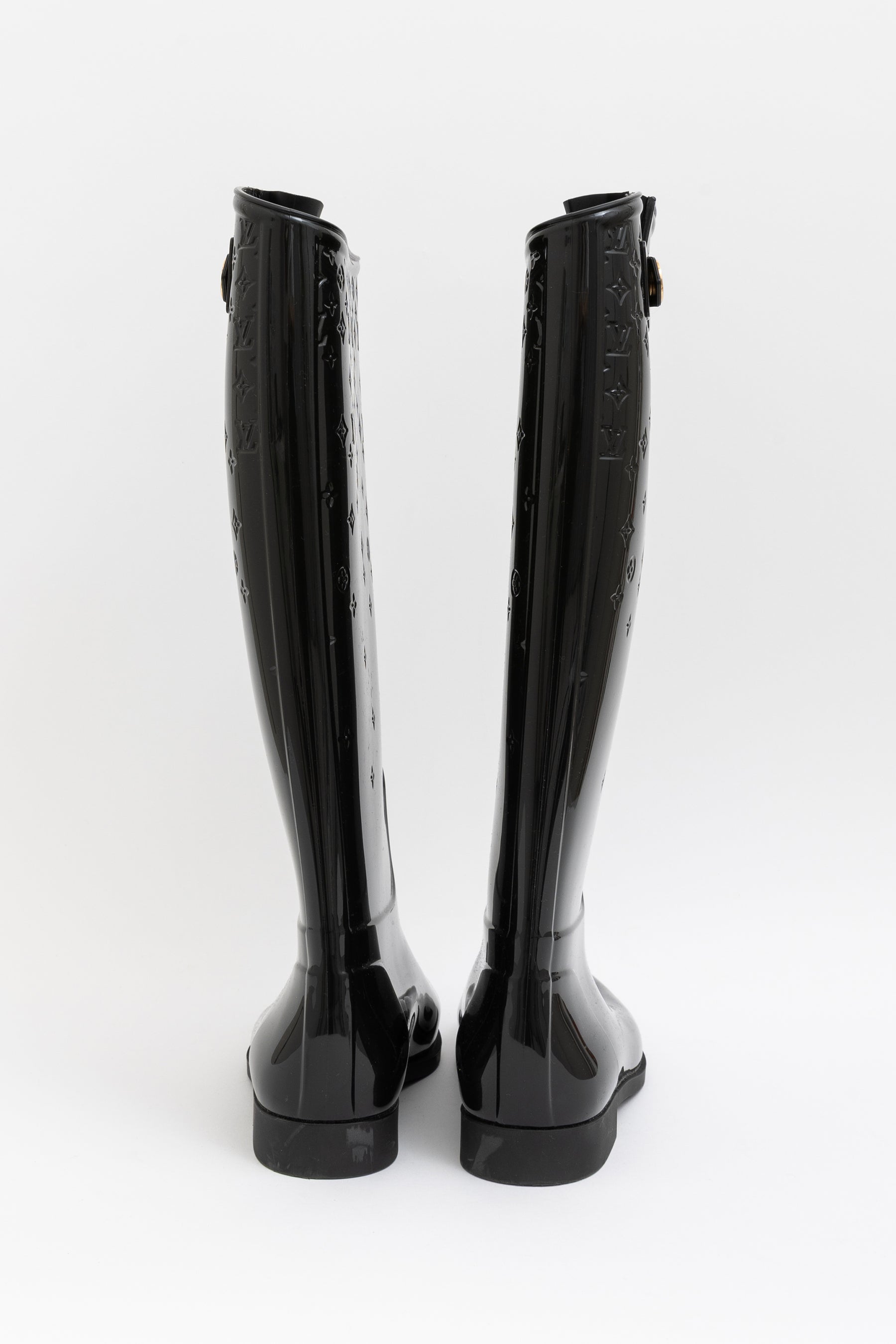 Monogram Drop Rain Boots