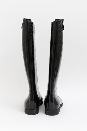 Monogram Drop Rain Boots
