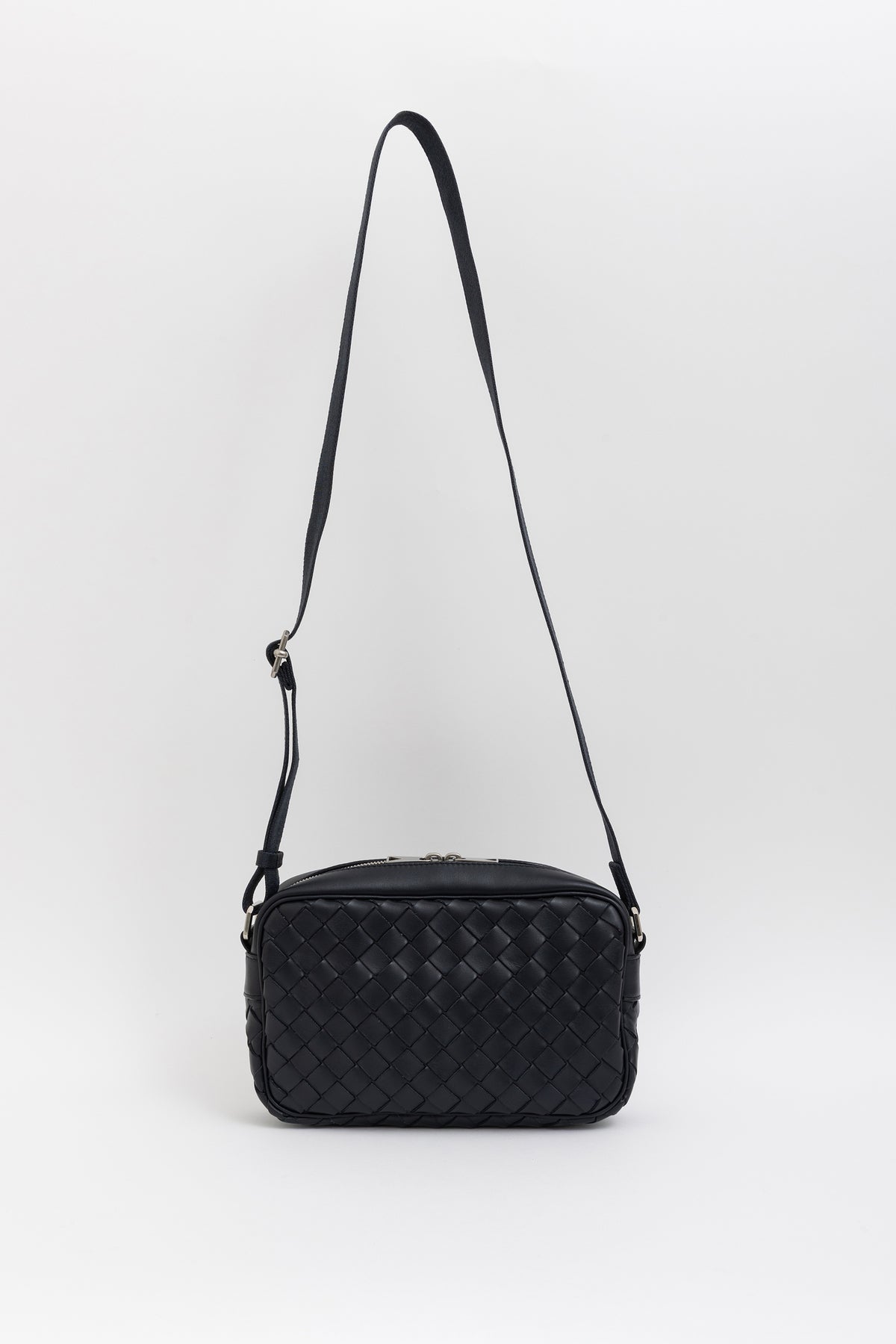 Small Intrecciato Camera Bag