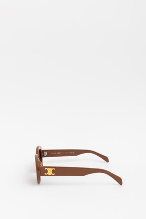 Triomphe 01 Oval Sunglasses