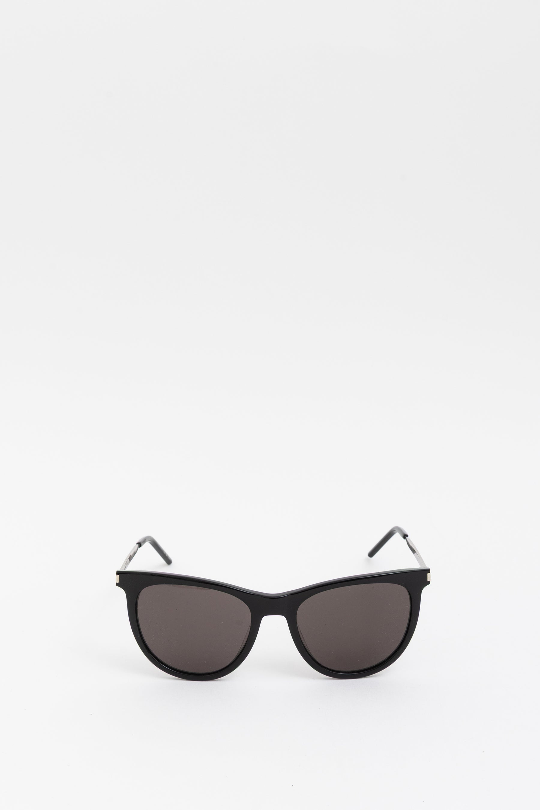SL 510 Black Round Cat Eye Sunglasses