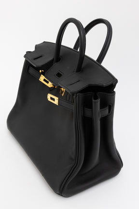Swift Leather Birkin 25 Bag