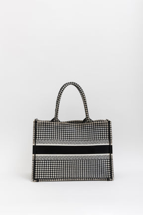 Houndstooth Book Tote