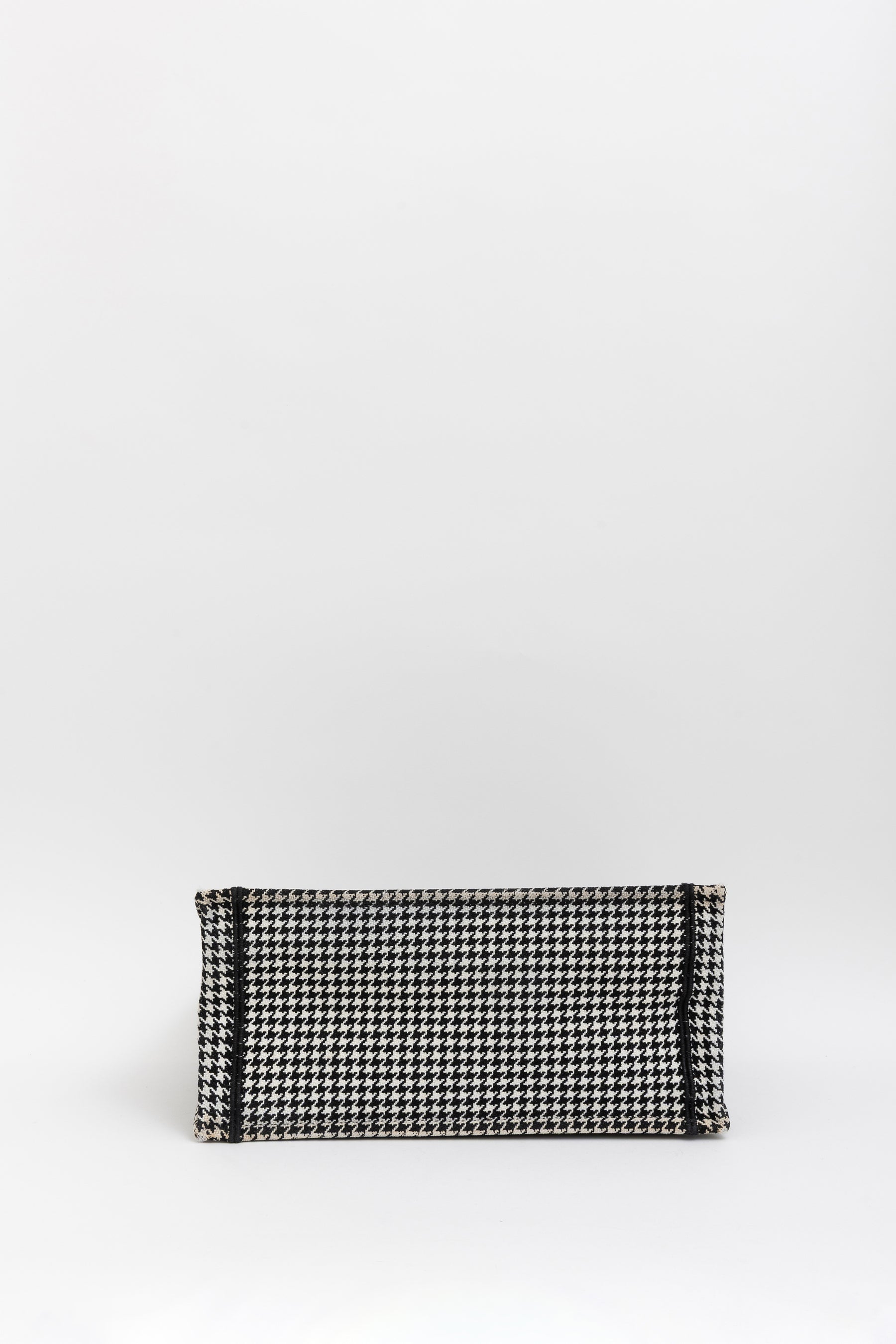 Houndstooth Book Tote