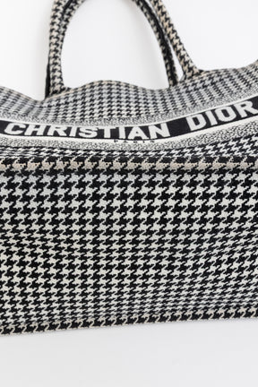 Houndstooth Book Tote