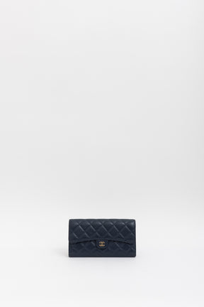 Matelassé Classic Flap Wallet