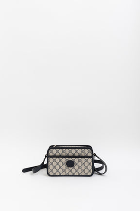 GG Supreme Monogram Camera Bag