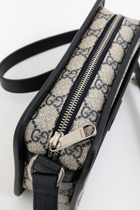 GG Supreme Monogram Camera Bag